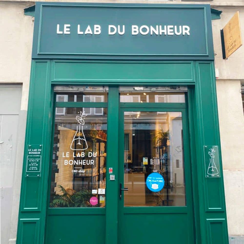 CBD Paris Le Lab du Bonheur magasins de CBD Paris